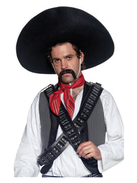 Authentic Mexican Bandit Sombrero - image 1