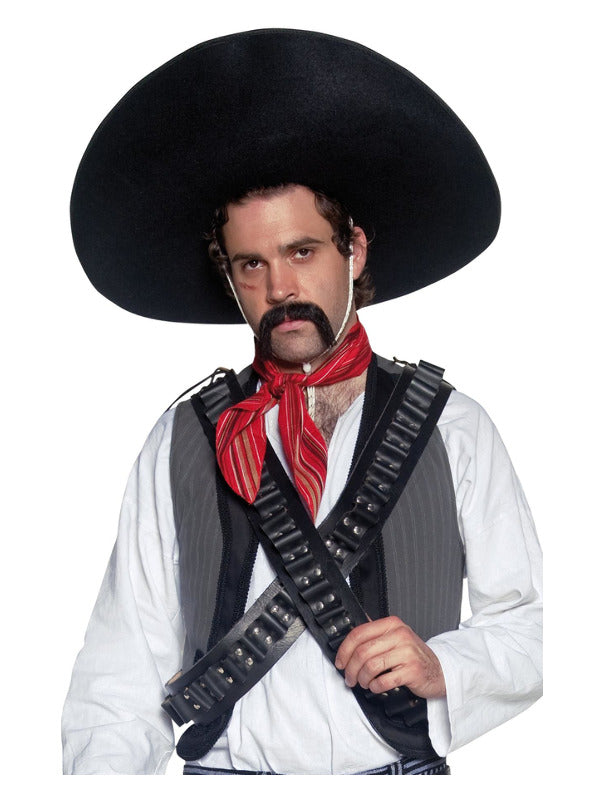 Authentic Mexican Bandit Sombrero - image 1