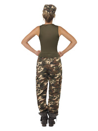 Khaki Camo Deluxe Female Costume - image 3