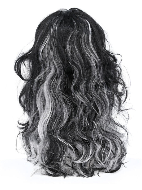 Black and White Gothic Bride Wig - image 2