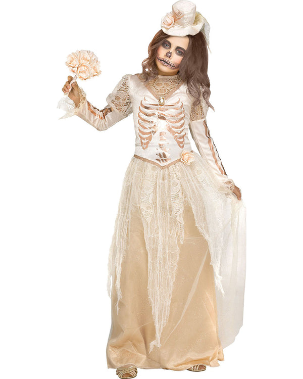 Victorian Bride Child Costume