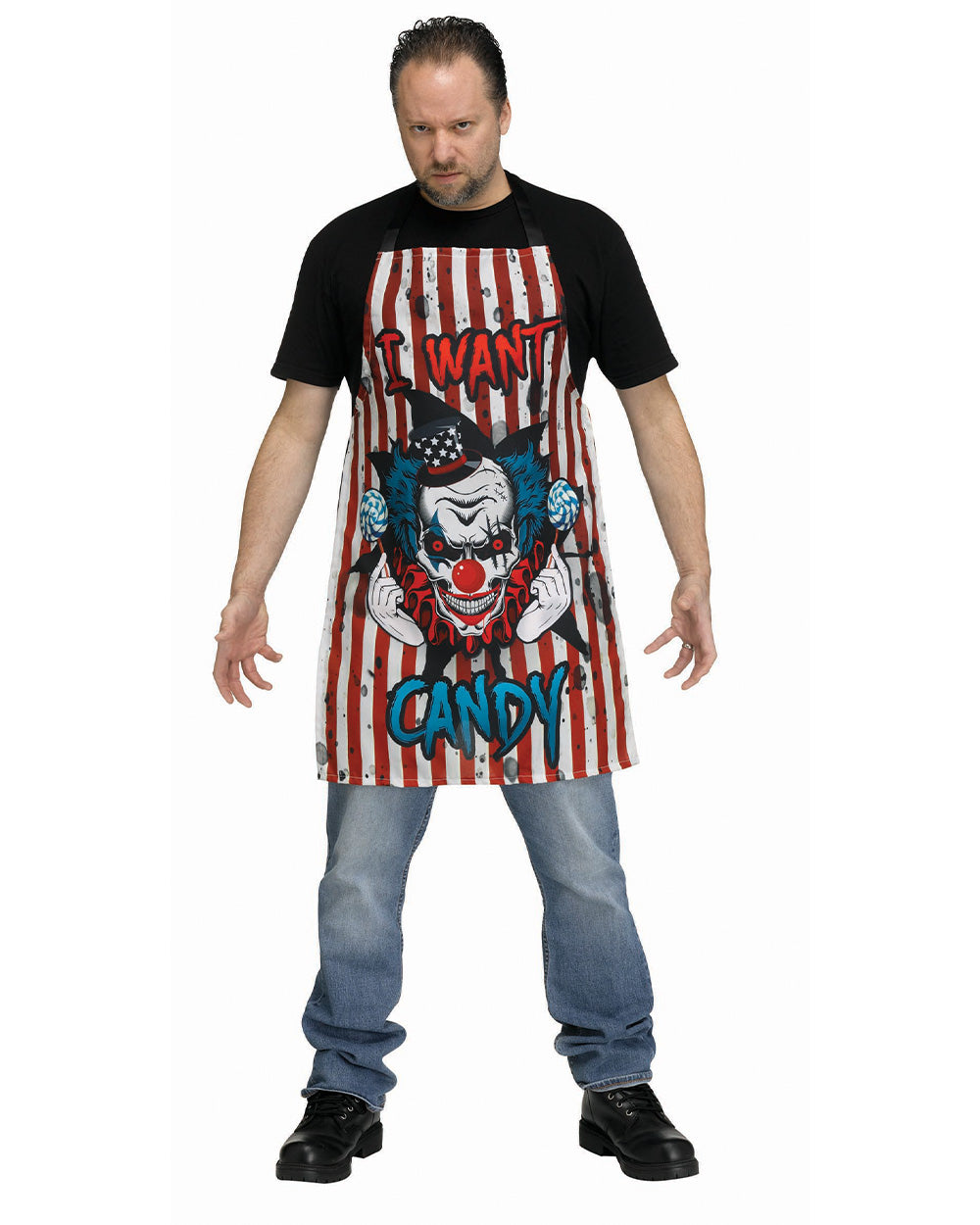 Horror Apron Clown Candy