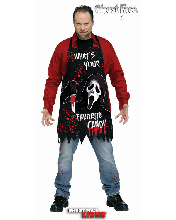 Horror Apron Ghost Face