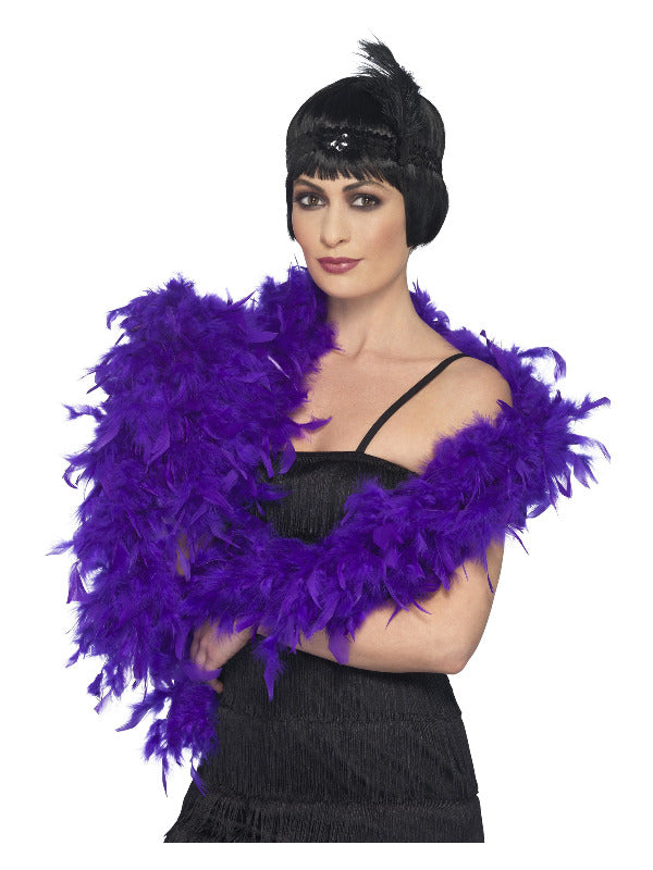 Deluxe Purple Boa
