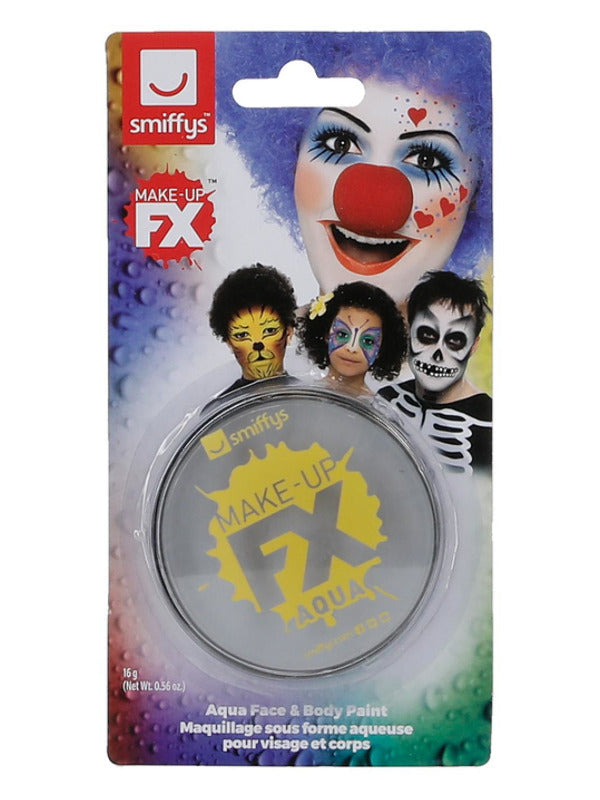 Smiffys FX Aqua Light Grey Facepaint - image 3