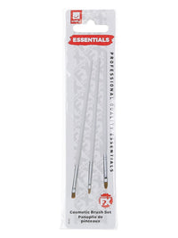 Smiffys Make-Up FX White Cosmetic Brush Set - image 2
