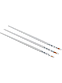 Smiffys Make-Up FX White Cosmetic Brush Set - image 3