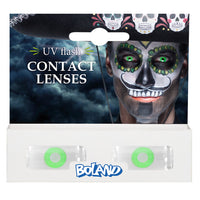 UV Flash Green Contact Lenses - image 3