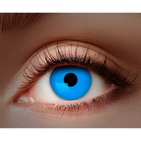 UV Flash Blue Contact Lenses - image 4