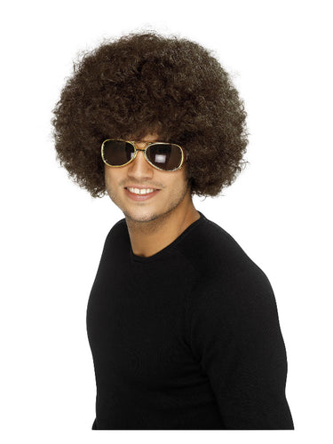Funky Brown Afro Wig