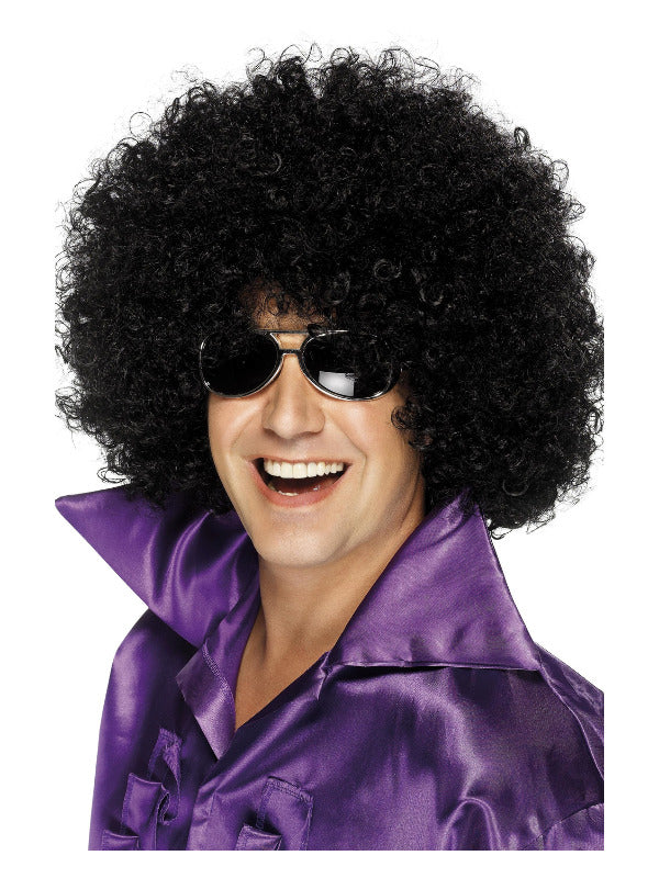Mega Huge Black Afro Wig - image 1