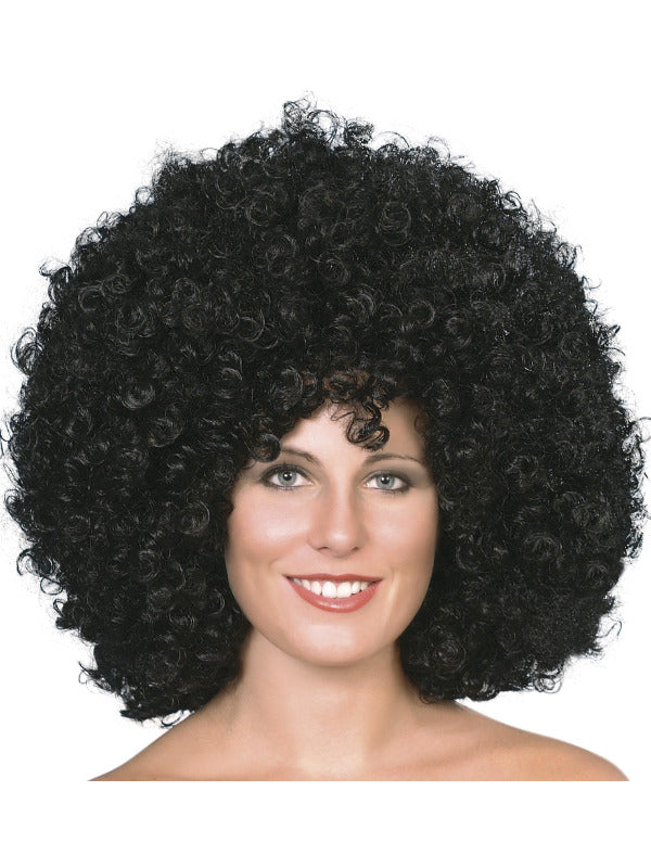 Mega Huge Black Afro Wig - image 2