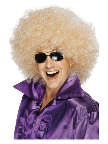 Mega Huge Blonde Afro Wig
