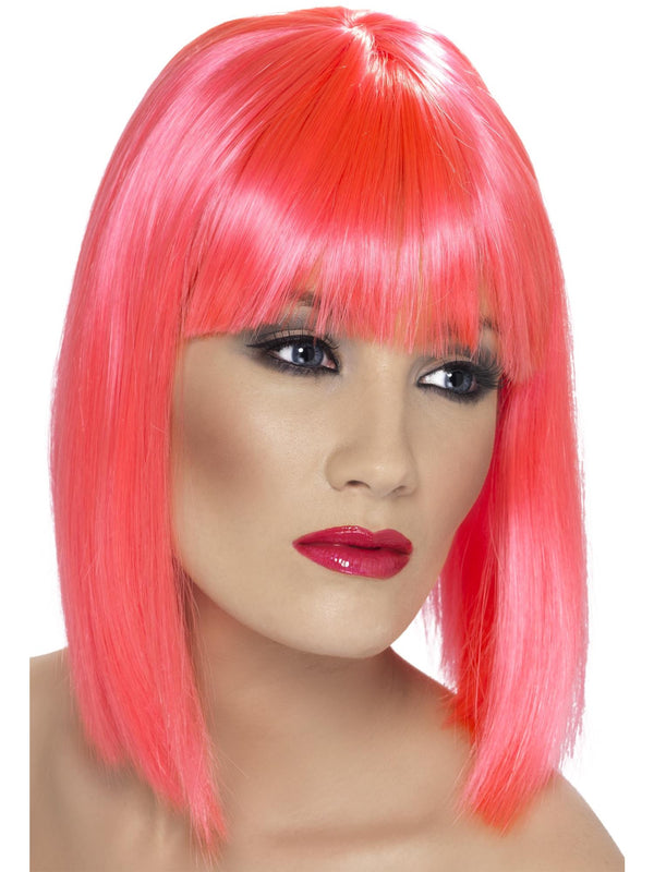 Glam Wig, Neon Pink