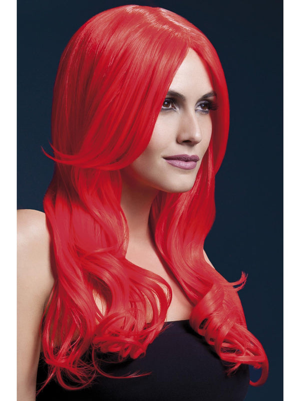 Fever Khloe Wig, Neon Red