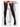 Black Opaque Hold Ups with Red Bows