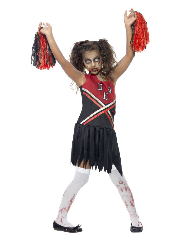 Zombie Cheerleader Costume Child - image 2
