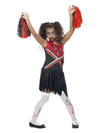 Zombie Cheerleader Costume Child - image 2