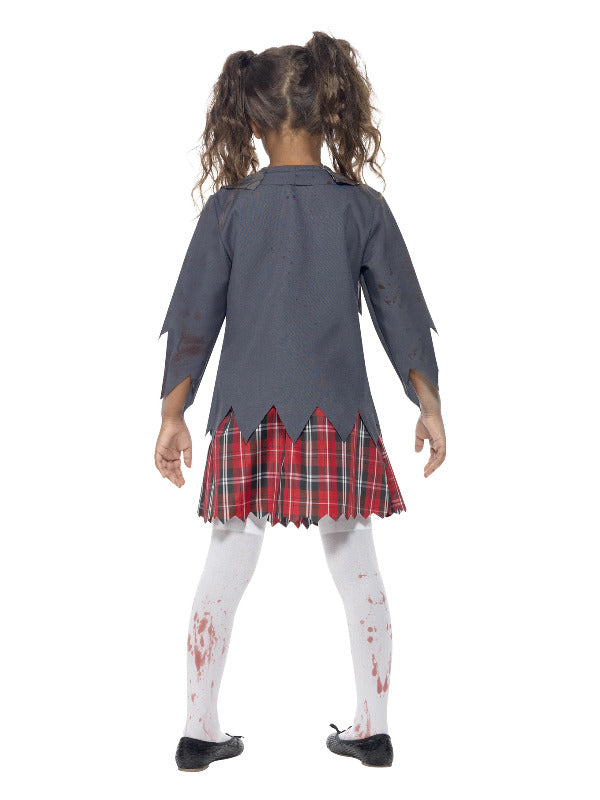 Zombie School Girl Childs Costume - image 3