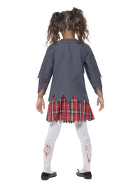 Zombie School Girl Childs Costume - image 3