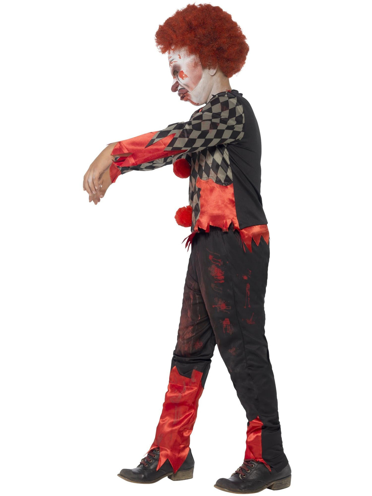 Deluxe Zombie Clown Child Costume