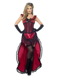Deluxe Western Authentic Brothel Babe Costume - image 1