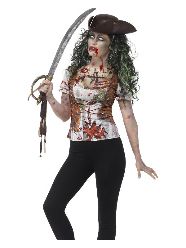 Zombie Pirate Wench T-Shirt