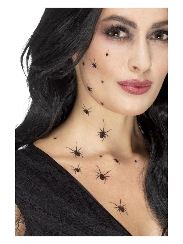 Smiffys Make-Up FX Crawling Spiders Transfers - image 1