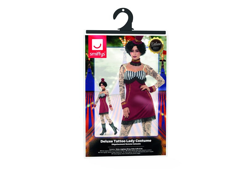 Deluxe Tattoo Lady Costume - image 3