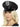 Black Sequin Police Hat