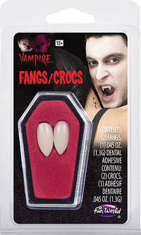 Dracula Fang Caps – in its packaging