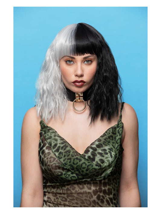 Manic Panic Dark Side of the Moon Trash Goddess Wig