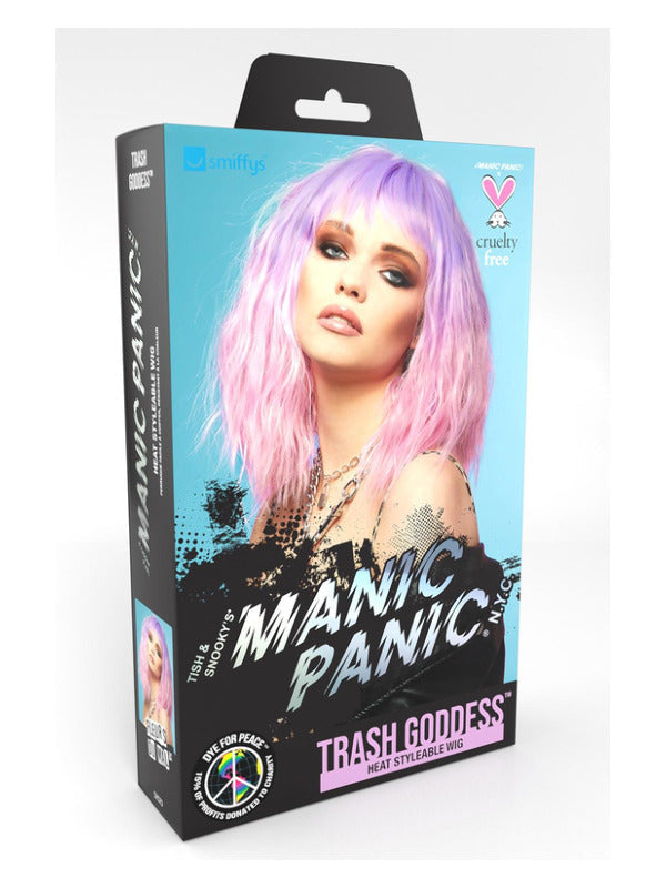 Manic Panic Trash Goddess Fleurs Du Mal Wig - image 4