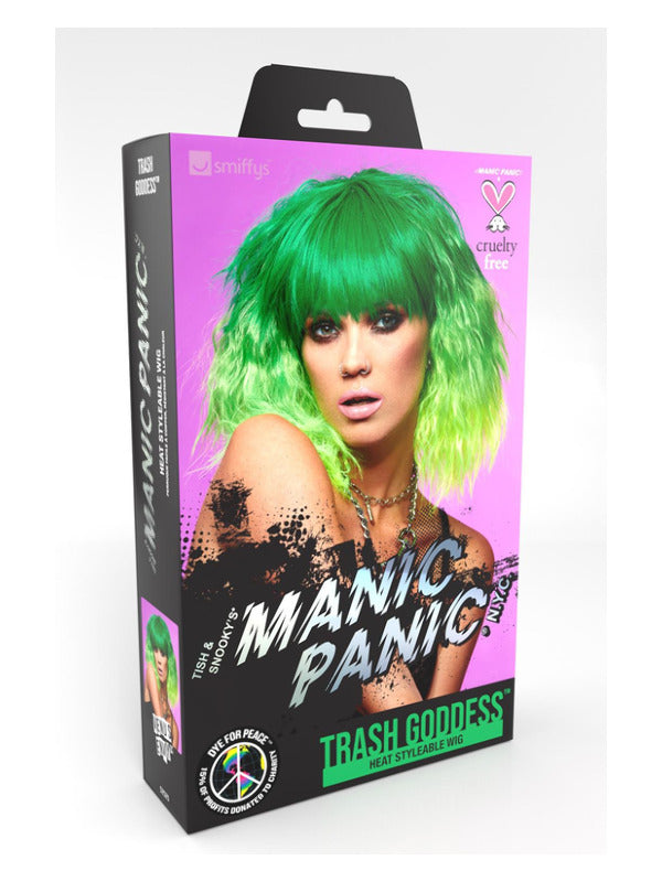 Manic Panic Trash Goddess Venus Envy Wig - image 3