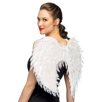 Glam White Angel Wings - image 1