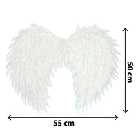 Glam White Angel Wings - image 2