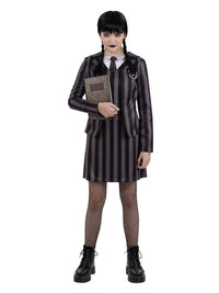 Black Gothic School Uniform Costume Child - image 4
