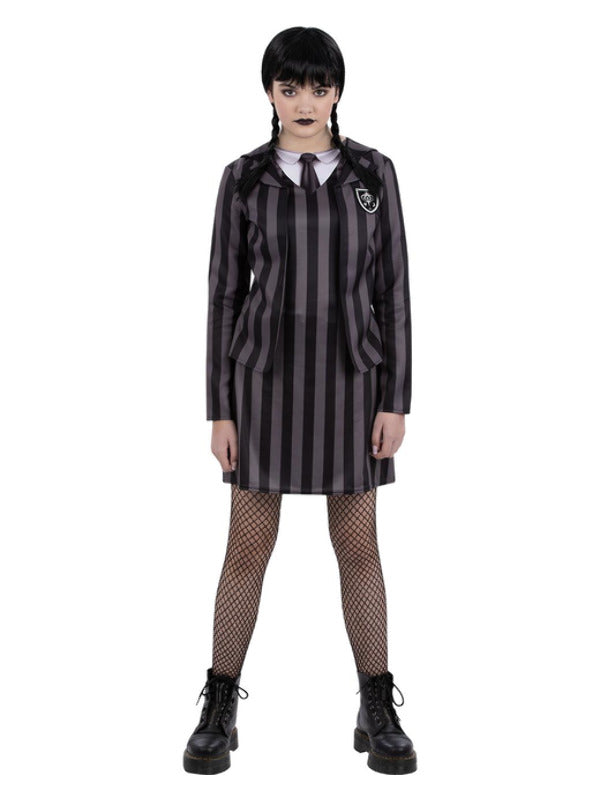 Black Gothic School Uniform Costume Child - image 1