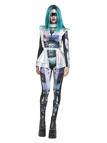 Metallic Space Alen Costume