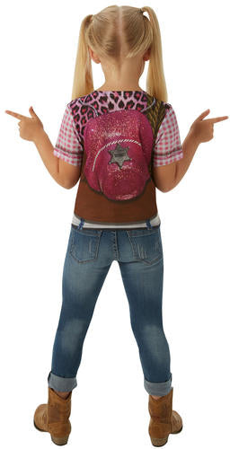 Cowgirl Printed T-shirt Girls - image 2