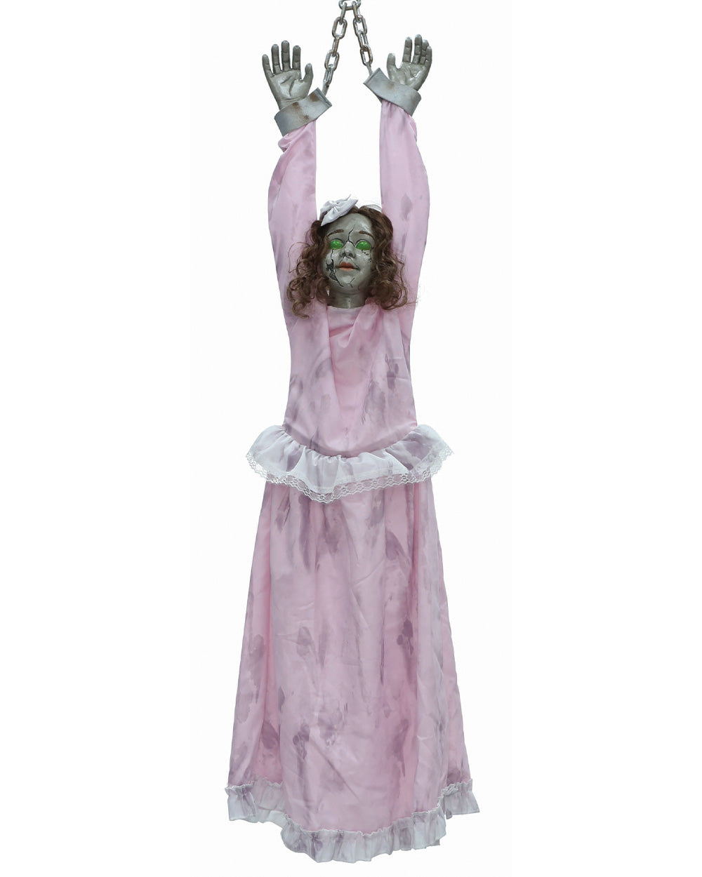 Hanging Shaking Antique Doll - image 1