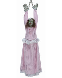 Hanging Shaking Antique Doll - image 1