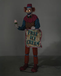 Neon Ice Cream Clown Animated Figure - image 2