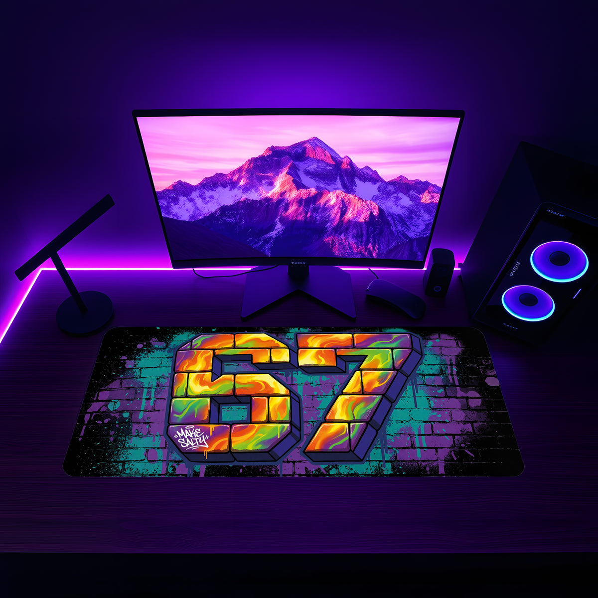 67 Six Seven Desk Pad Mouse Mat 90x40cm - image 6