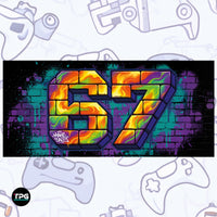 67 Six Seven Desk Pad Mouse Mat 90x40cm - image 2