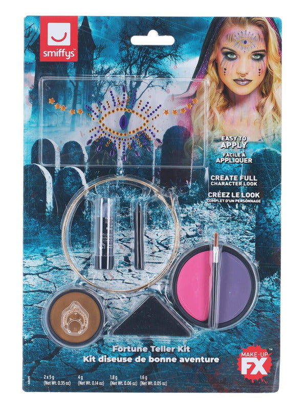 Smiffys Make-Up FX, Aqua Fortune Teller Kit - image 1