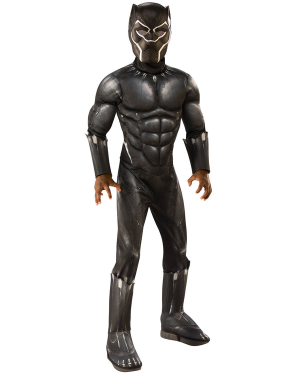 Deluxe Black Panther Child Costume - image 1
