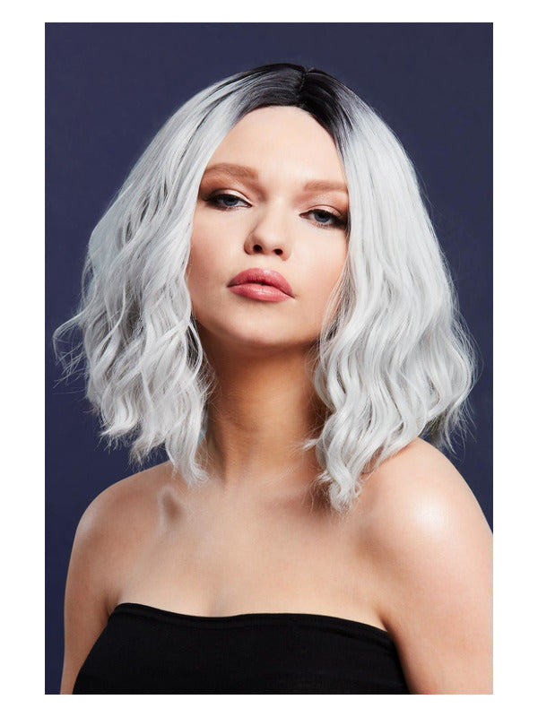 Fever Cara Wig, Ice Silver