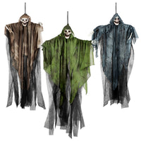 Skull Ghost Hanging Decoration - Assorted Colours - image 1