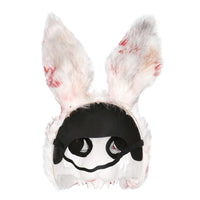 Bloody Rabbit Plush Half Mask - image 4